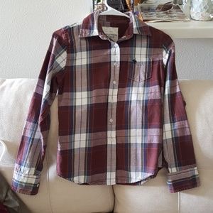 Abercrombie and Fitch flannel