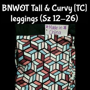 BNWOT LuLaRoe TC [Sz 12-26] Leggings CROSS POSTED