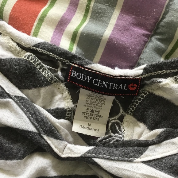 Flowy black and white top from body central - Picture 3 of 3