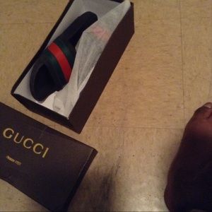 Gucci flip flops