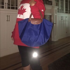 Medium Longchamp Le Pliege nylon w/ top handles