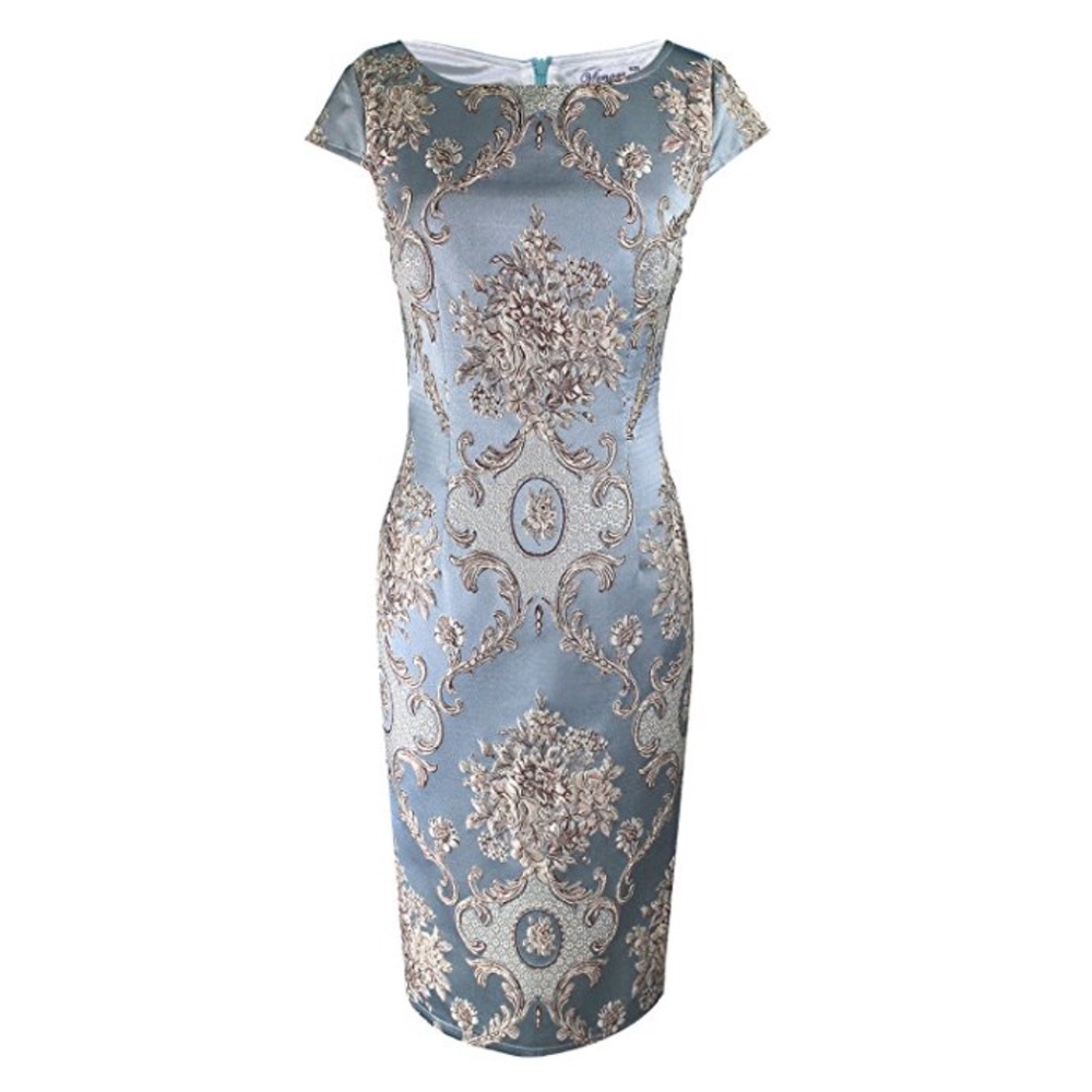 GORGEOUS Jacquard Bodycon Dress