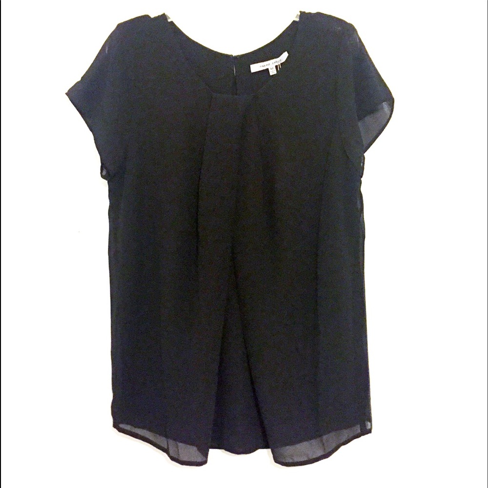 Dressy casual black blouse