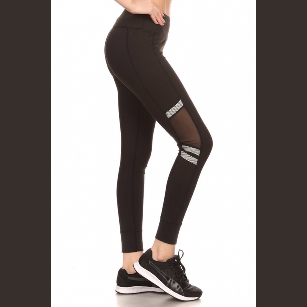 Reflective activewear jogger pant