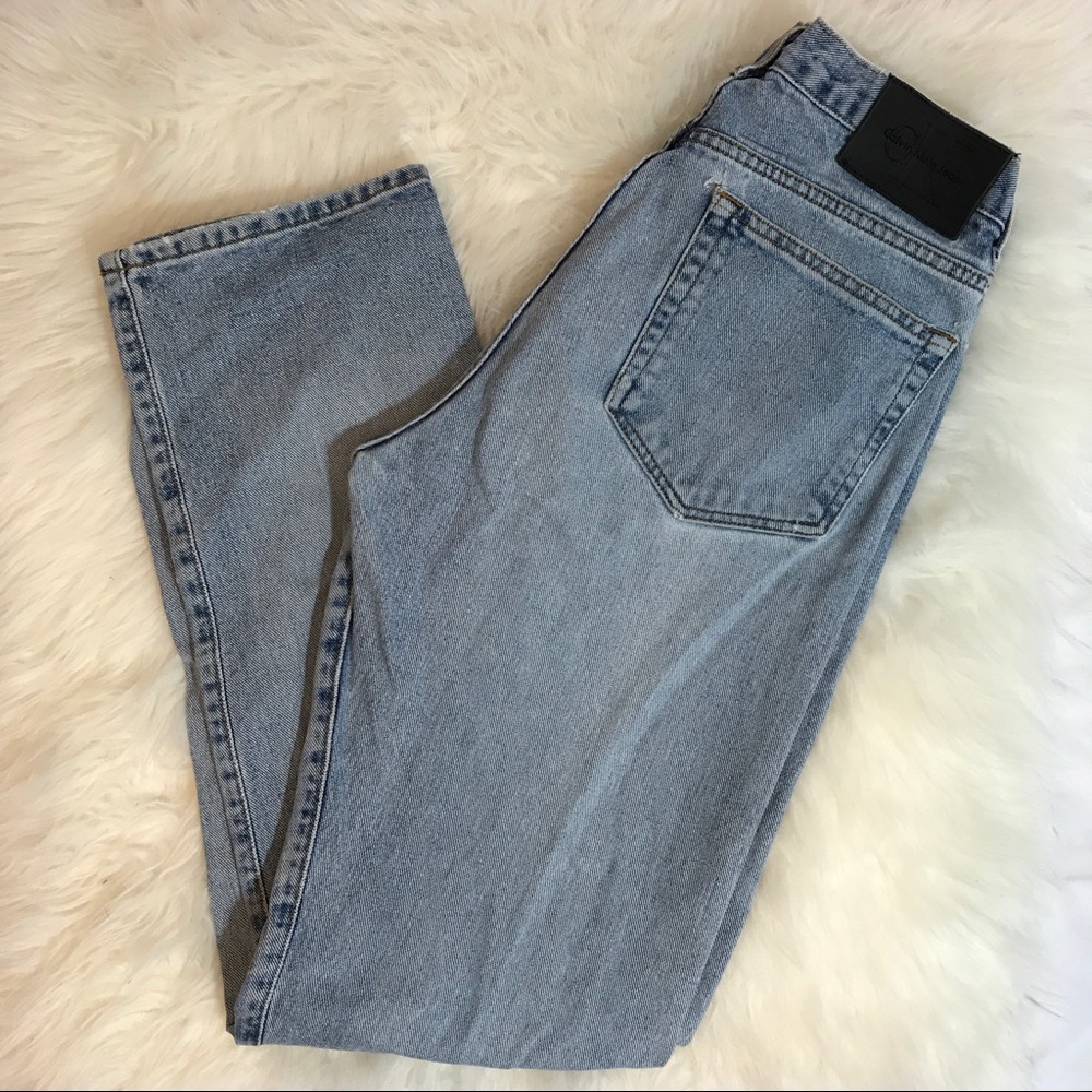 Calvin Klein Vintage Light Washed Jeans - Picture 4 of 5