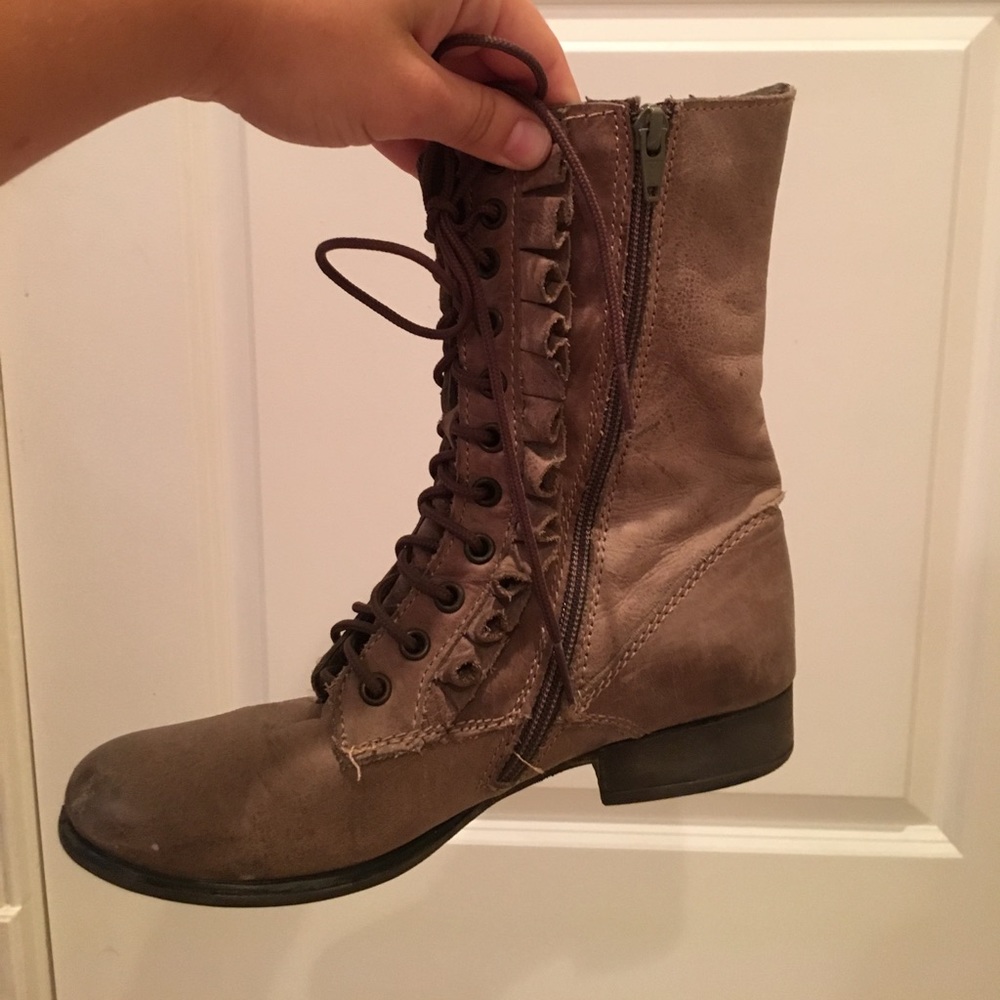 Betsey Johnson Combat Boots