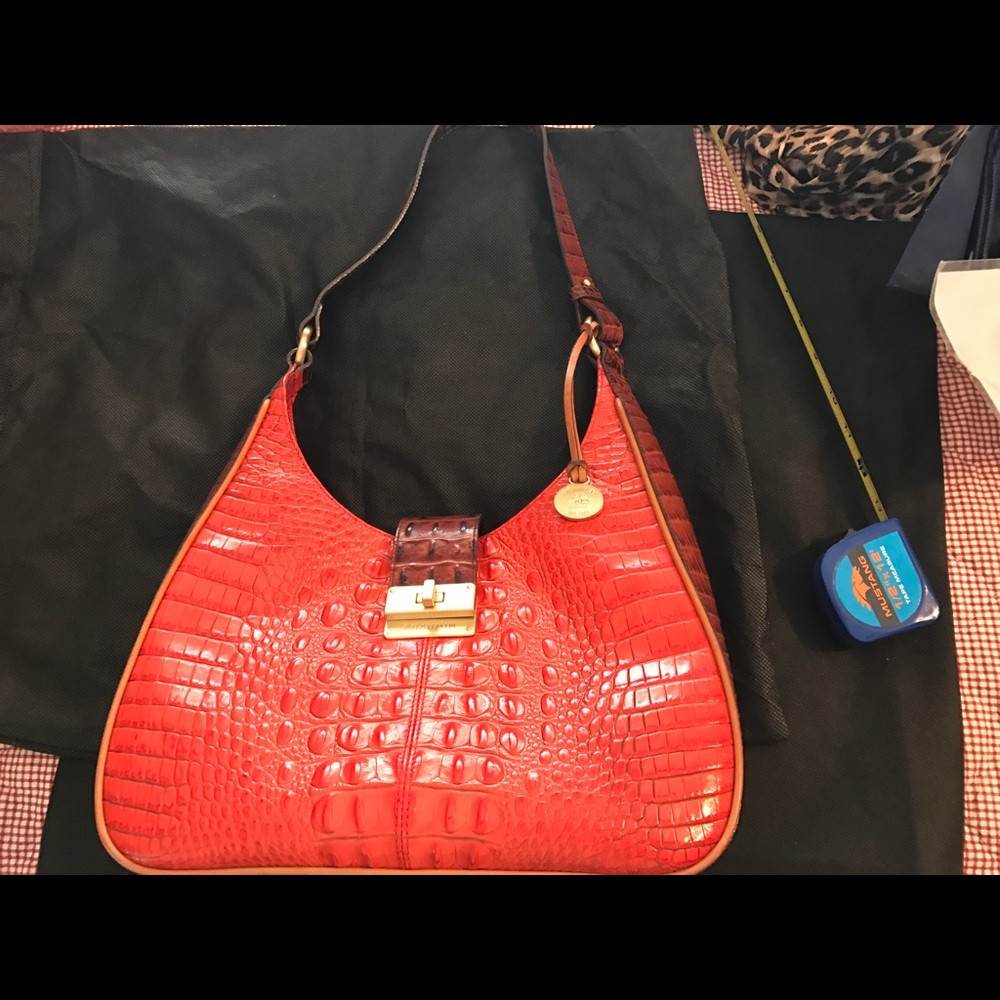 Brahmin orange purse