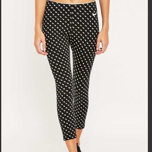 Nike polka dot cropped leggings