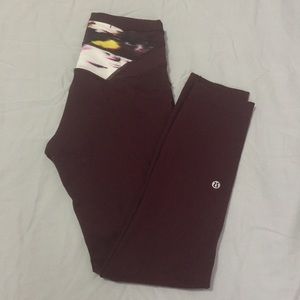 (HOLD) Lululemon High-Rise Leggings (Size 4)