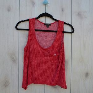 Red XXI Crop Top