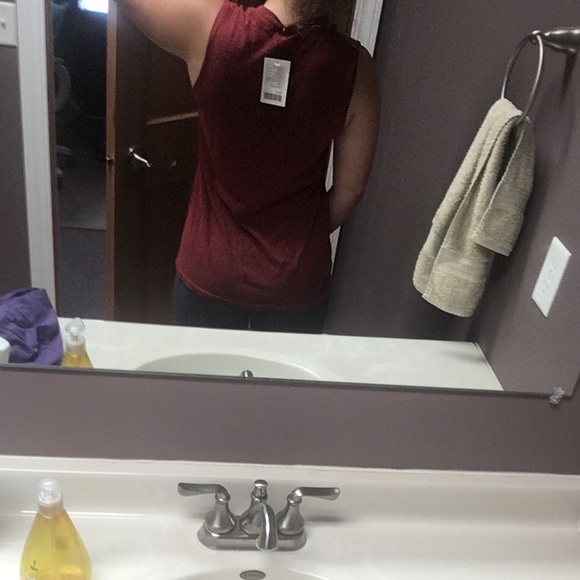 Truly Madly Deeply High Neck Skull Tank - Picture 2 of 4