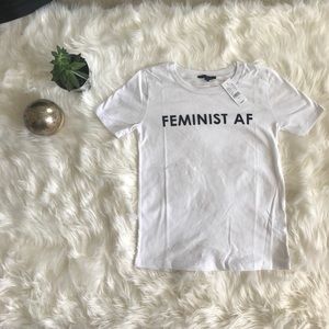 'Feminist AF' pacsun shirt