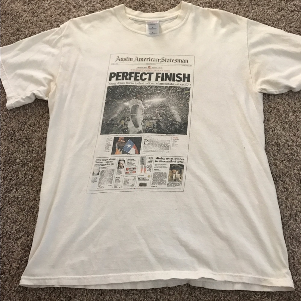 Texas Longhorn 06 Rose Bowl Championship Tshirt