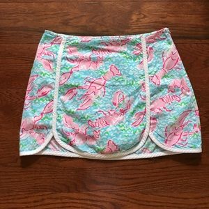 Lilly Pulitzer Lobster Skort