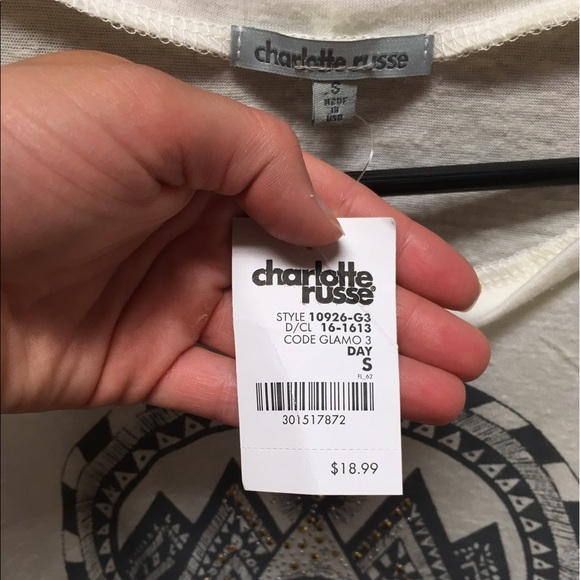 BRAND NEW Charlotte Russe Tank - Picture 4 of 4