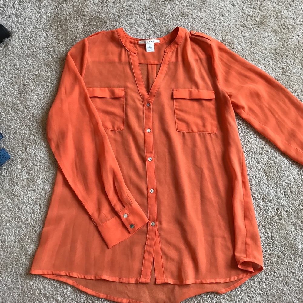Francesca's Miami long sleeve top