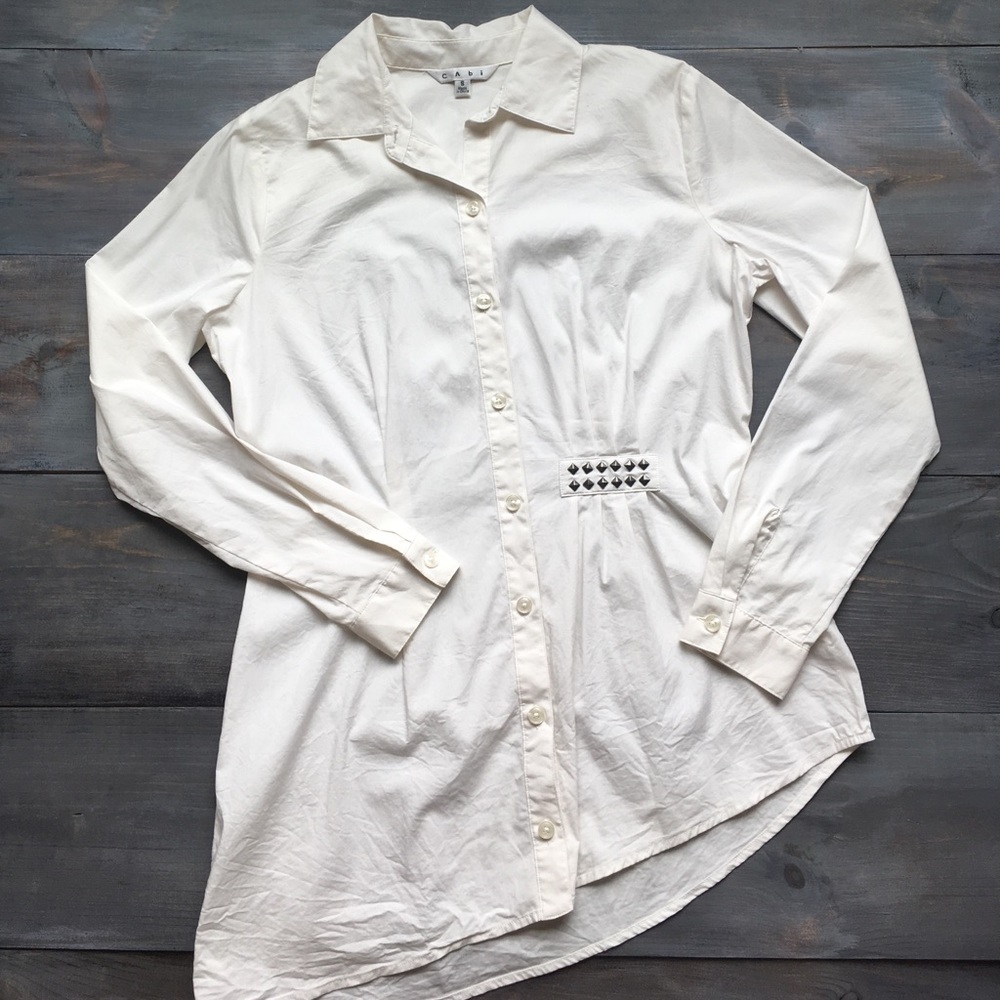 Cabi High-Low Button Down