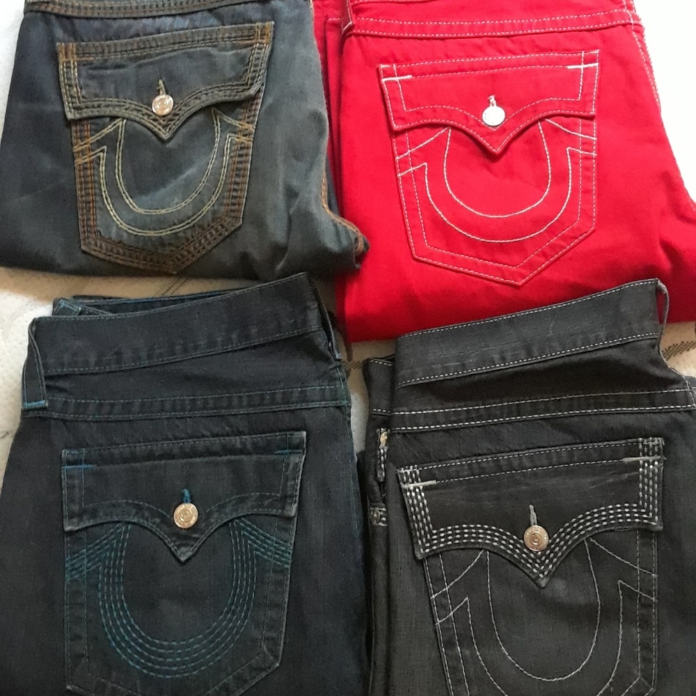 True Religion Jean bundle 8 PAIRS