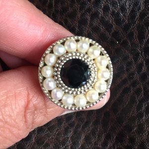 TIFFANY & COMPANY ZIEGFELD COLLECTION PEARL RING