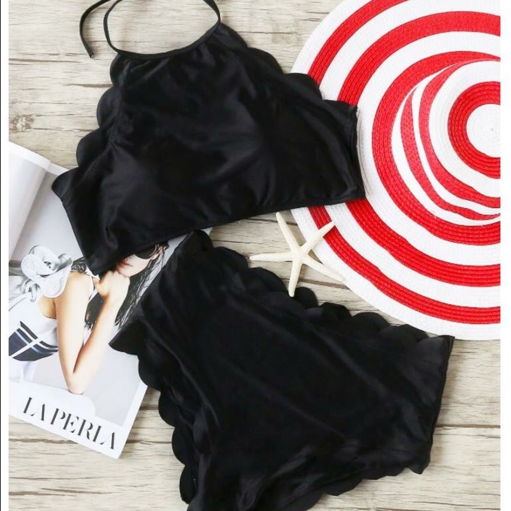 High-Wasted Swimwear