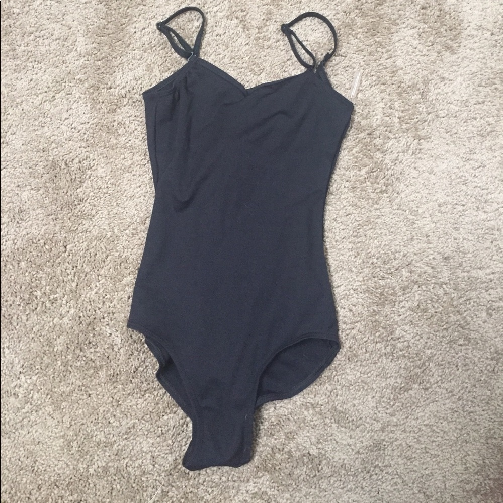 Plain XL Leotard With Adjustable Straps