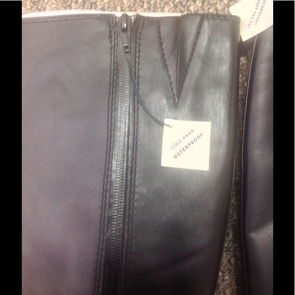 SOLD! ✨ Cole Haan Waterproof Tall Boots NWT✨ - Picture 7 of 8