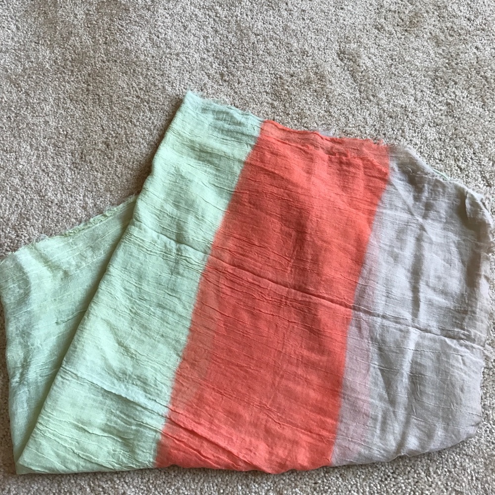 Francesca's tie dye scarf