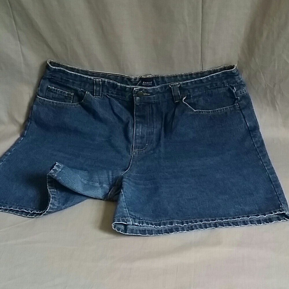 BASIC Shorts Denim Blue Jeans 16