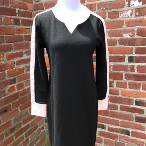 J Crew Black Sweater Dress size 6