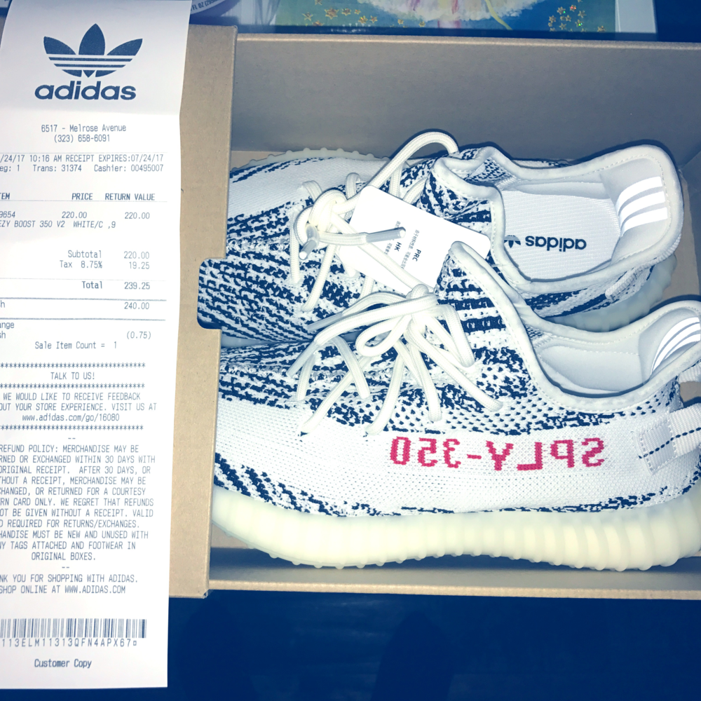 Adidas Yeezy V2 Zebras