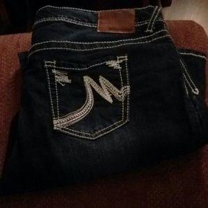 NWOT Maurices Size 15/16 Darkwash Denim Jeans