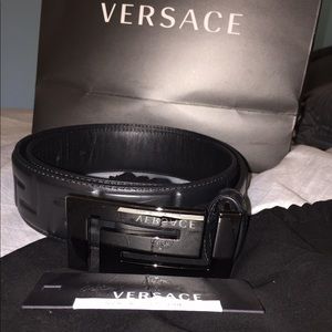 Brand new Versace belt never worn