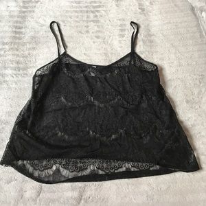 American apparel lace tank