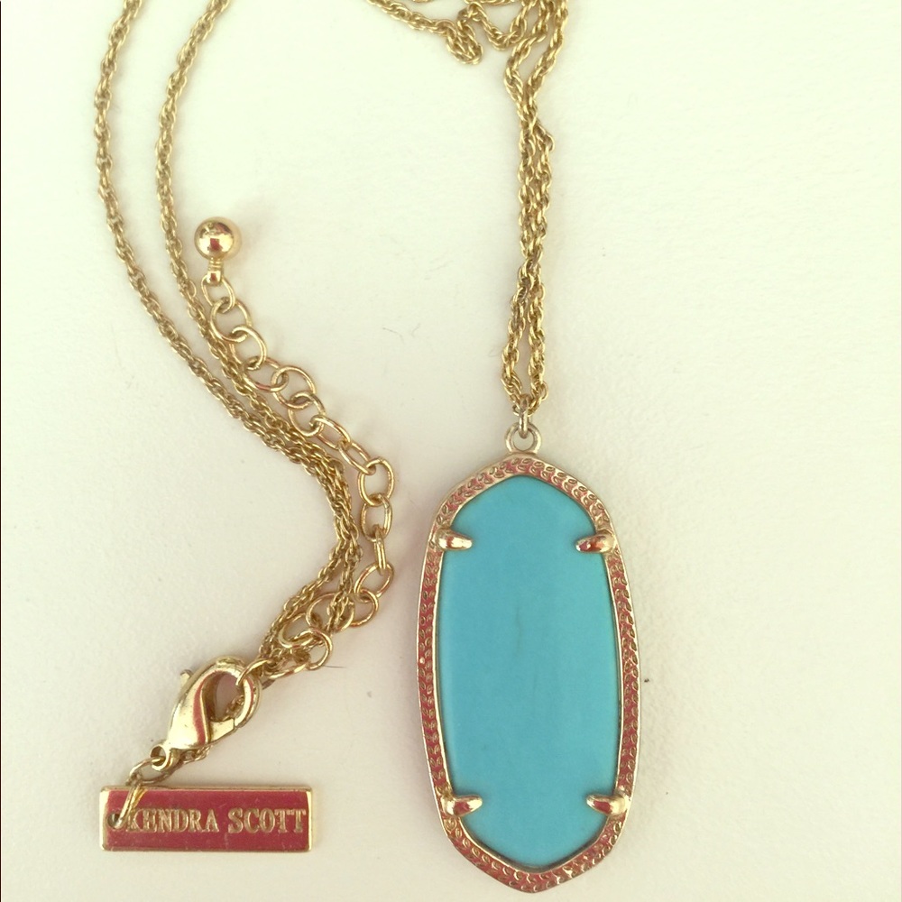 Kendra Scott Turquoise Pendant necklace