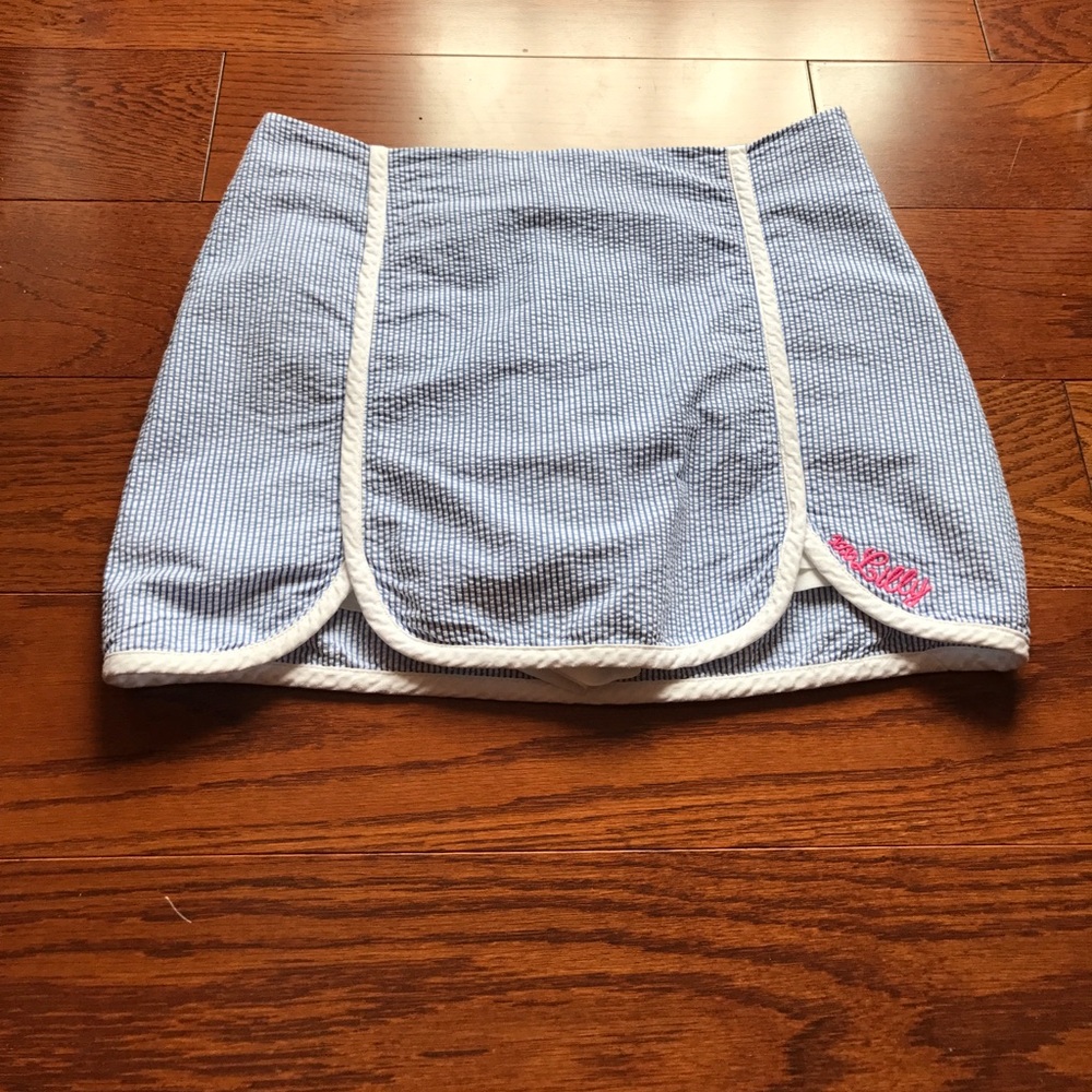 Lilly Pulitzer Seersucker Skort