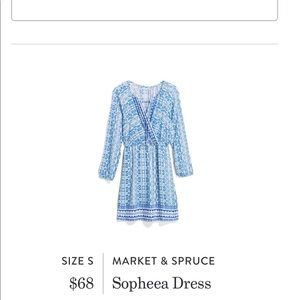 NWT Market & Spruce Sopheea Dress