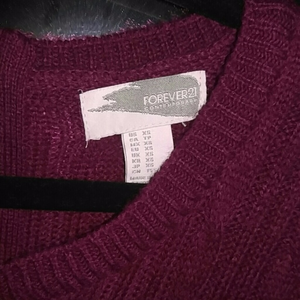 Forever 21 Dresses - Forever 21 Burgundy Sweater dress Forever 21 Dresses - Forever 21 Burgundy Sweater dress
