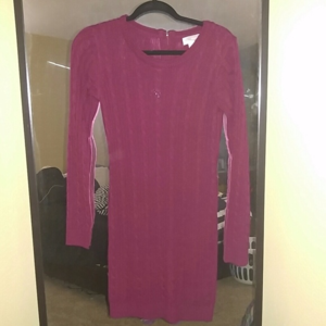 Forever 21 Dresses - Forever 21 Burgundy Sweater dress Forever 21 Dresses - Forever 21 Burgundy Sweater dress