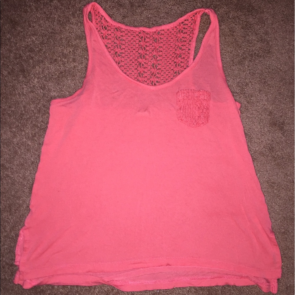 Pink tank top