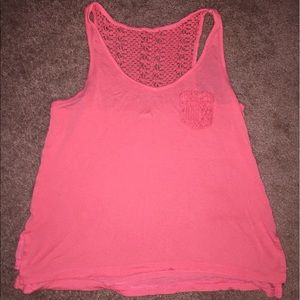 Pink tank top