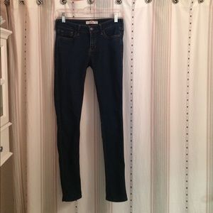 HOLLISTER dark wash jeggings 5S.