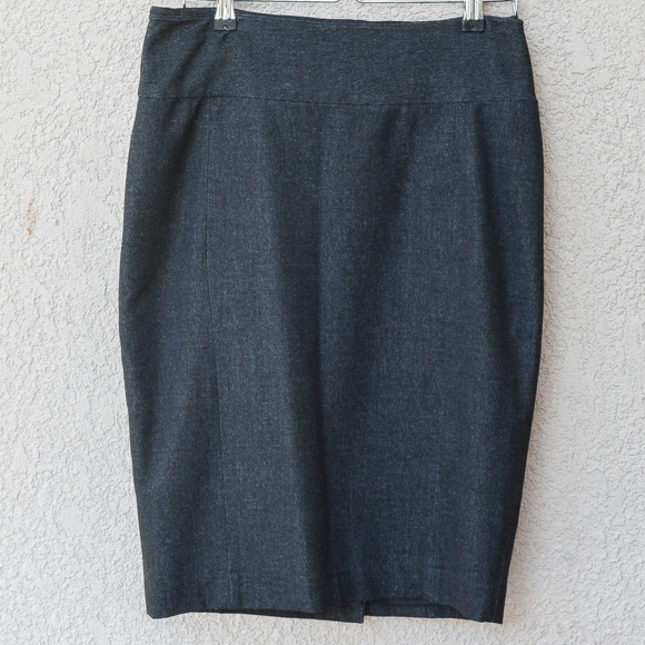 Express Dresses & Skirts - Express sz 2 Pencil Skirt with Button slit accent