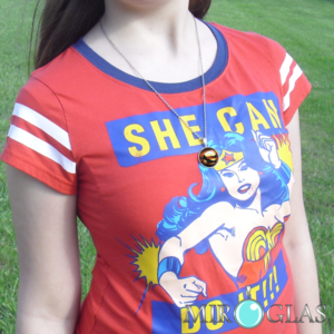 Sunset Mermaid Clario Pendant Necklace