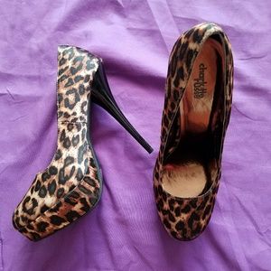 Cheetah Print Heels