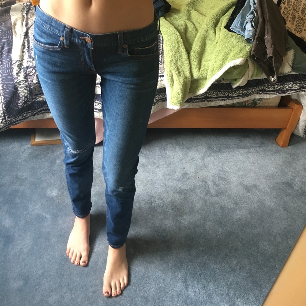 LUCKY BRAND medium wash skinny