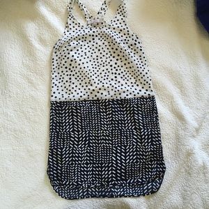 LOFT sleeveless shift dress