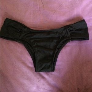 Black bikini bottoms