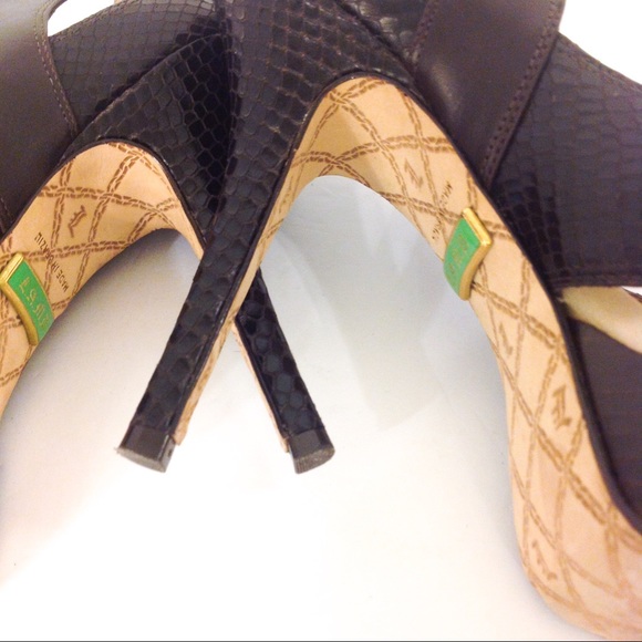 L.A.M.B  "Cho" Platform Heels - Picture 4 of 4