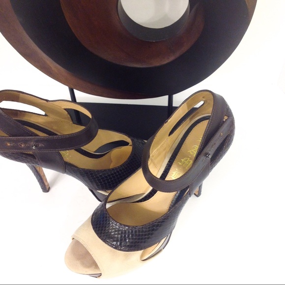 L.A.M.B  "Cho" Platform Heels - Picture 2 of 4