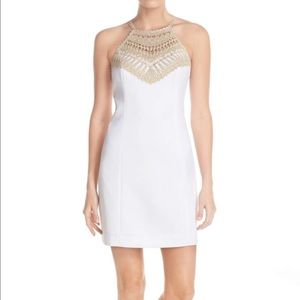 Lilly Pulitzer pearl shift dress. Size 14